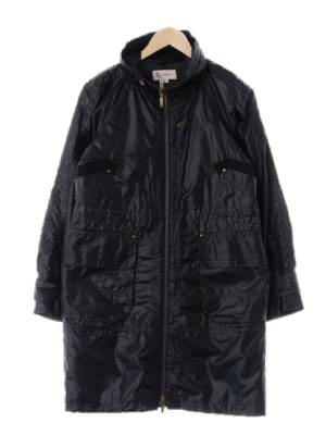 bcbg 블랙 유광집업코트