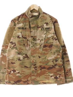 USArmy 라이트카키 카모 면혼방 군복상의