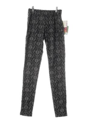 블랙화이트 바로크패턴 레깅스