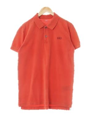 gap 캐년클레이오렌지 면 반팔카라티