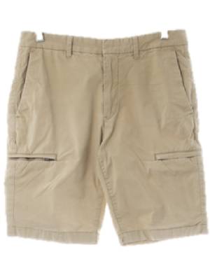 띠어리 헤이즐넛베이지 면혼방 사이드포켓하프팬츠