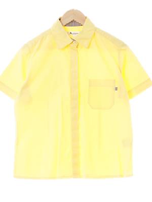 aquascutum 라이트레몬토닉 면 반팔셔츠