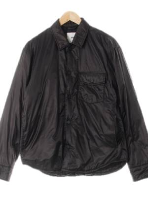 h&m 블랙 유광패딩카라자켓