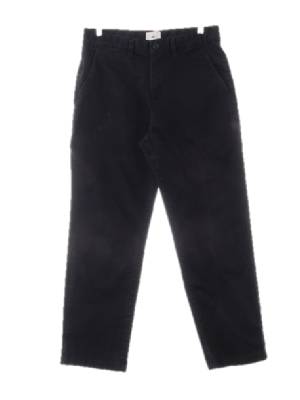 h&m 다크네이비 면혼방 레귤러핏워싱치노팬츠