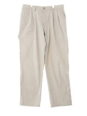 dockers 베이지 면혼방 핀턱와이드테이퍼드팬츠