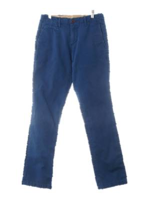 gap 라이트네이비 면 리브드인슬림팬츠
