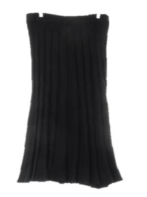 h&m 블랙 니트플리츠롱스커트