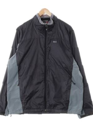 k2 라이트네이비그레이 배색아웃도어자켓