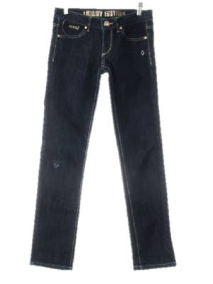 Guess 진청 데님 럭셔리에디션큐빅스키니진