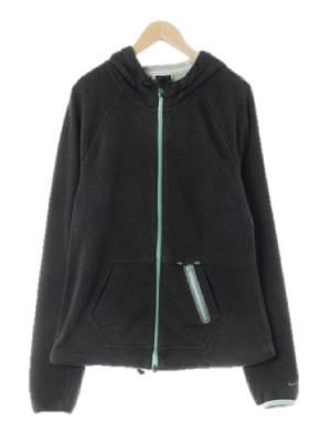 나이키 다크그레이 면혼방 롱나그랑스포츠후드집업
