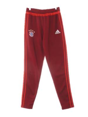 아디다스 버건디 클리마쿨 FCBAYERN삼선슬림트레이닝팬츠