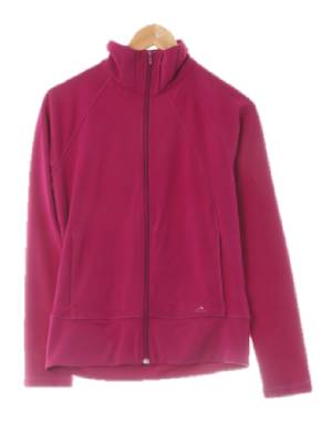 아디다스 자주색 클리마라이트 하이넥나그랑스포츠집업