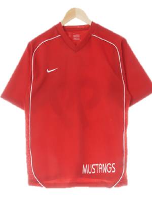나이키 레드 mustangs99kwanhee브이넥반팔티