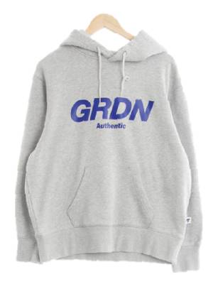 지오다노 그레이 면 grdn로고후드티