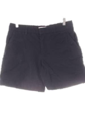 h&m 네이비 면혼방 스트레치숏팬츠