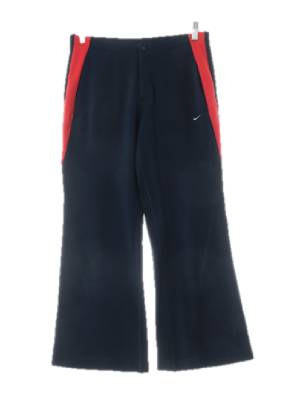 나이키 다크네이비 드라이핏 사이드배색플레어트레이닝팬츠