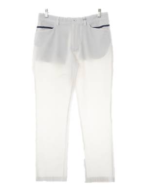 adipurebyadidas 화이트 면혼방 시어서커스트레이트팬츠