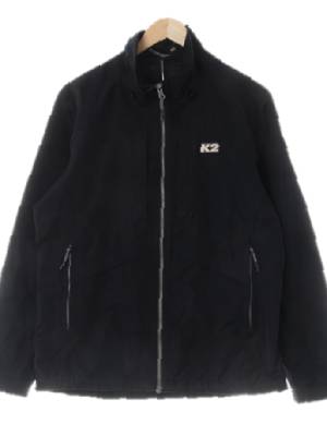 k2 블랙 하프넥집업자켓