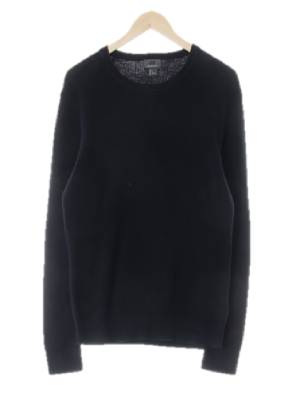 h&m 네이비 캐시미어혼방 와플니트