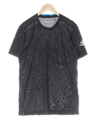 아디다스 차콜 프린팅 클리마칠 스포츠저지반팔티