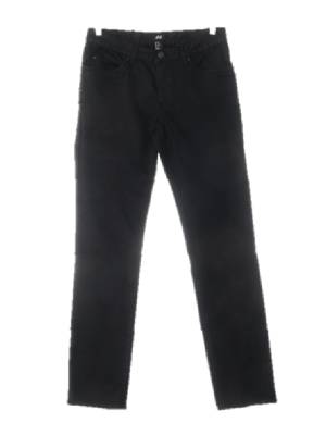 h&m 블랙 데님 슬림스트레이트진
