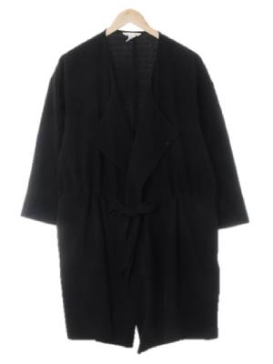 h&m 블랙 러플카라라이트자켓