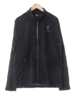 hummel 블랙 나일론 꿀벌라이트매쉬윈디집업자켓