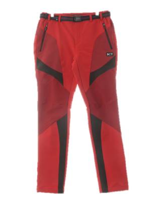 K2 레드 투톤아웃도어절개팬츠