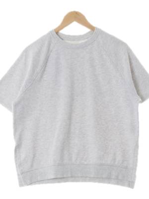 h&m 오트밀 면 나그랑반팔맨투맨