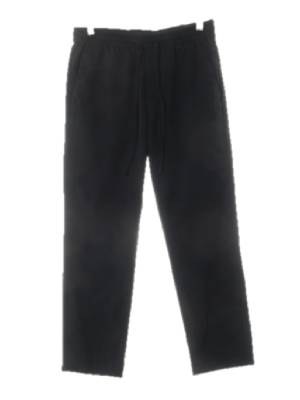 h&m 블랙 밴딩슬랙스팬츠