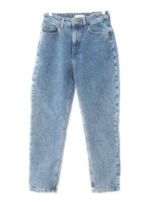 h&m 연청 데님 돌청테이퍼슬림핏진