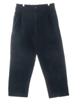 dockers 네이비 면혼방 투턱릴렉스팬츠