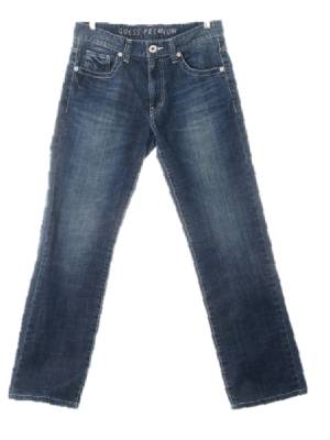 Guess 진청 데님 스트레이트빈티지워시드진