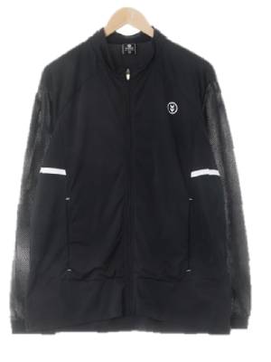 hummel 블랙 기능성배색스포츠집업