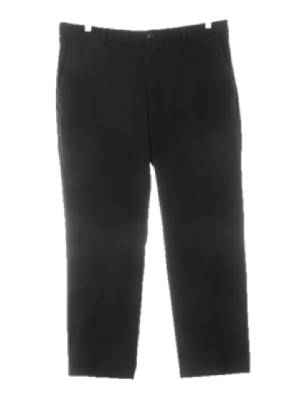 올젠 다크차콜 체크 스트레이트슬랙스팬츠