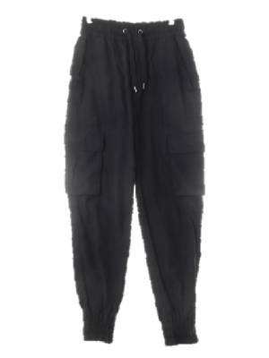 grooverhyme 블랙 포켓밴딩시보리팬츠