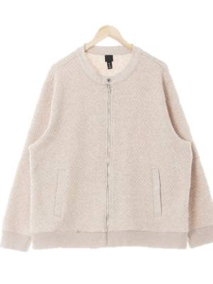 h&m 베이지 다이아퀼팅블루종