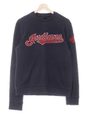 MLB 네이비 면 맨투맨