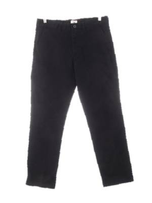 h&m 블랙 면혼방 텐션치노팬츠