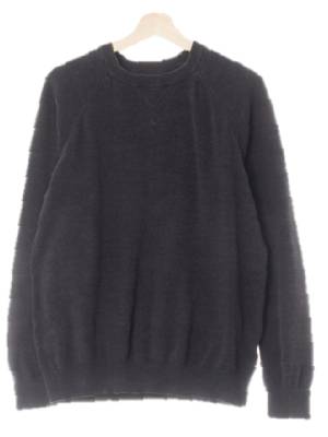 h&m 다크그레이 면 나그랑베이직니트