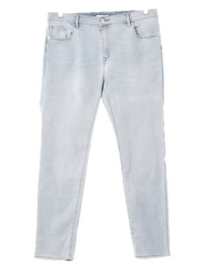 h&m 연청 데님 워시드스키니핏진