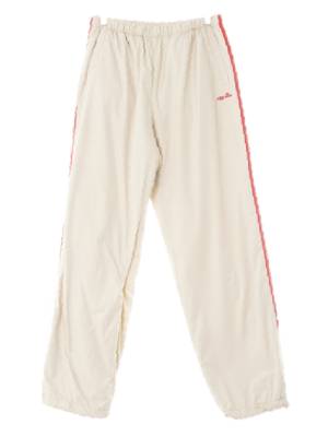 ellesse 샤이니라이트베이지 다크레드라인조거팬츠
