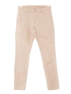 h&m 베이지 면혼방 워싱스키니진