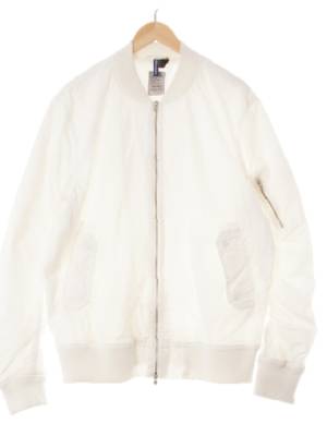 h&m 화이트 면 베이직항공점퍼