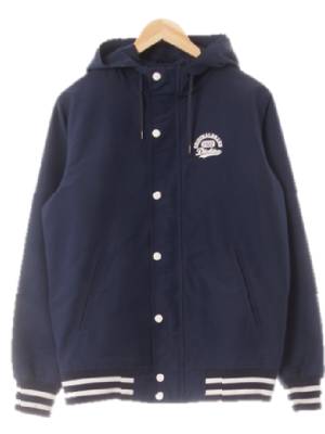 디키즈 네이비 하이넥후드야구점퍼