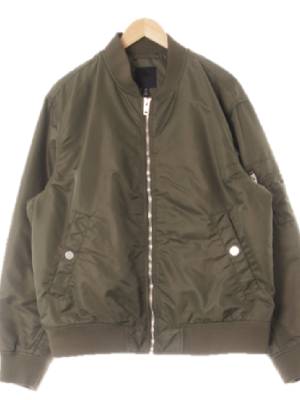 h&m 카키 항공점퍼