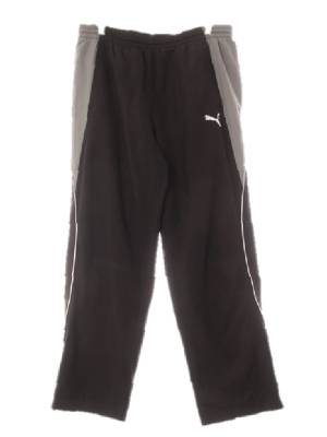 퓨마 블랙 라이너추리닝팬츠