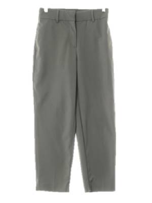 h&m 스모크파인그린 비스코스혼방 미드라이즈테이퍼핏슬랙스