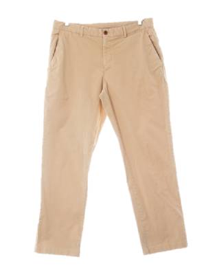 헤지스 베이지 면혼방 워싱치노팬츠