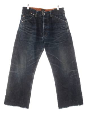 stevensonoverall 중청 데님 워싱스트레치테이퍼드컷팅진